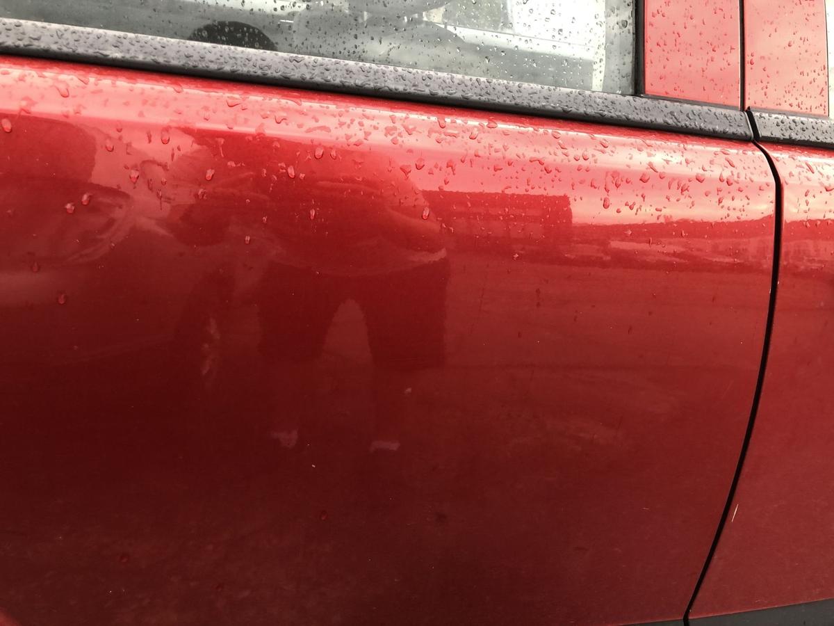 Dodge Caliber PK T&uuml;r hinten rechts Fondt&uuml;r im Rohbau weinrot Anrostungen Falz